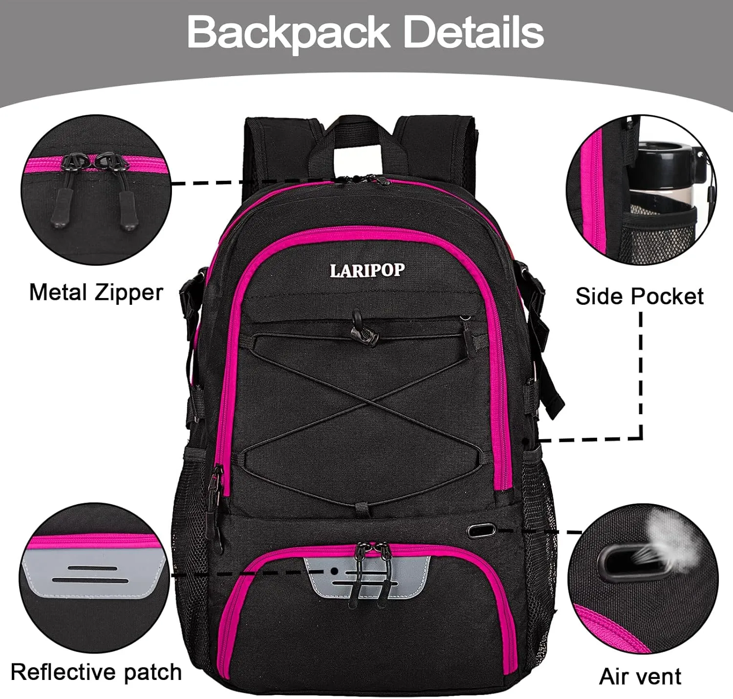 Gifts for Men,Basketball Backpack-Christmas Stocking Stuffers for Boys and Girls,Mens Gifts,Ball