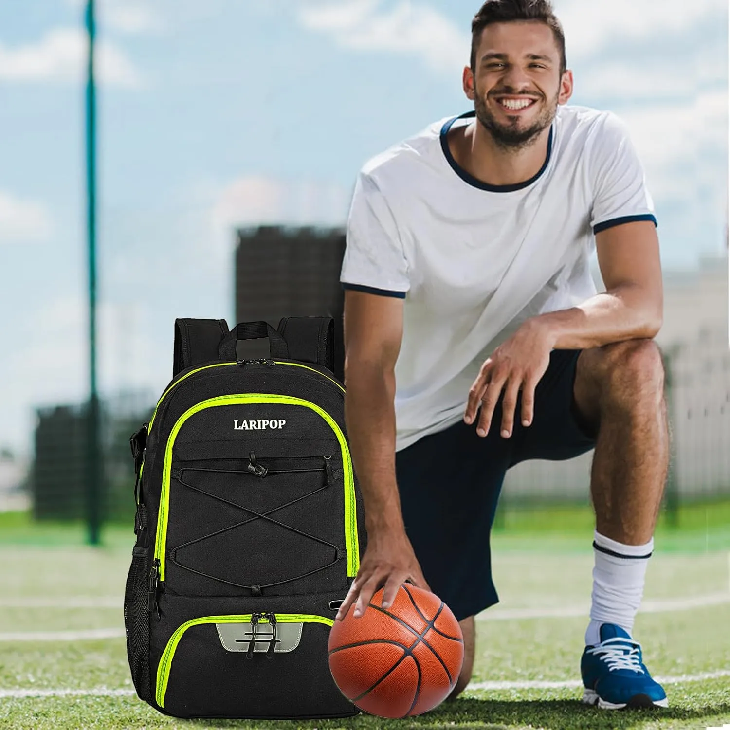 Gifts for Men,Basketball Backpack-Christmas Stocking Stuffers for Boys and Girls,Mens Gifts,Ball