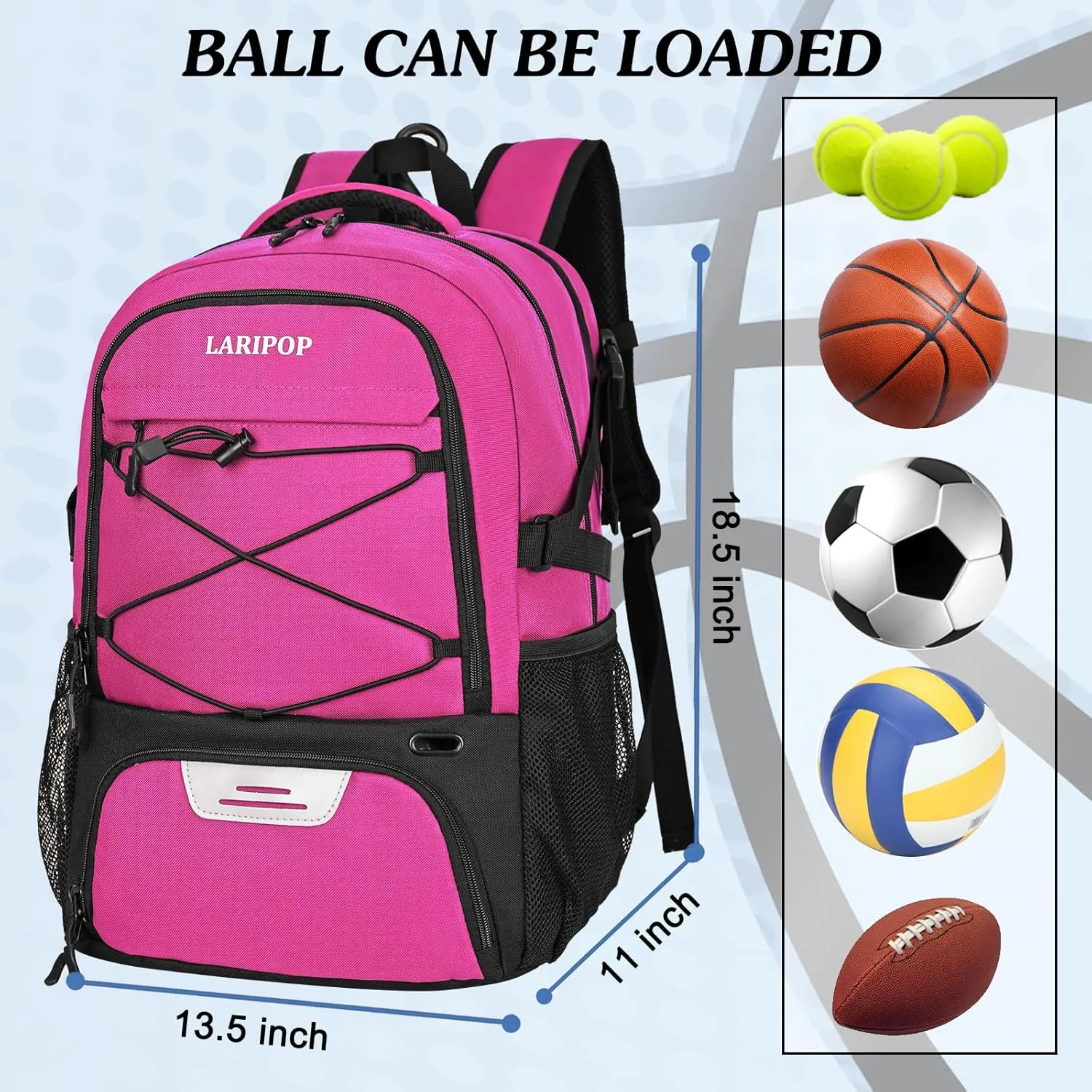 Gifts for Men,Basketball Backpack-Christmas Stocking Stuffers for Boys and Girls,Mens Gifts,Ball