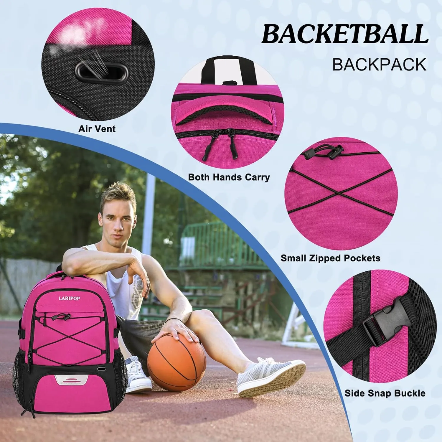 Gifts for Men,Basketball Backpack-Christmas Stocking Stuffers for Boys and Girls,Mens Gifts,Ball