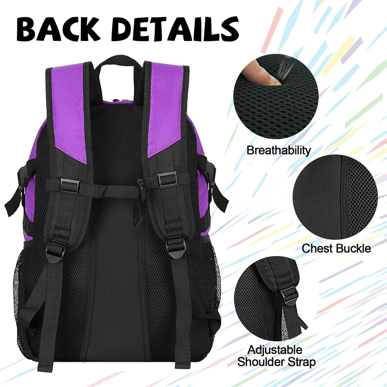 Goloni Soccer Bag,Large Sports Bag with with Separate Ball & Shoe Compartments,Youth Soccer Backpack for Basketball