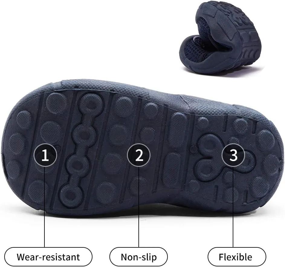 GUBARUN Toddler Boys Girls Sneakers Kids Lightweight Tennis Shoes Breathable