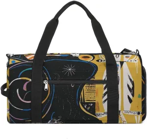Gym Bag for Men Women Travel Duffle Bag Lightweight Weekender Duffel Bag Taking A Picture of Himself Carry on Bag