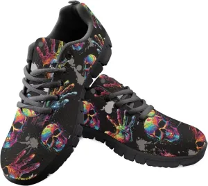 Gym Sports Athletic Trail Sneakers Comfort Go Easy Walking Lace-up Footwear