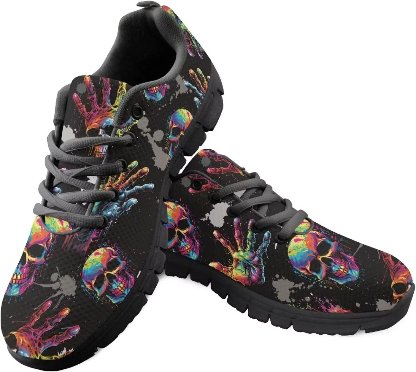 Gym Sports Athletic Trail Sneakers Comfort Go Easy Walking Lace-up Footwear