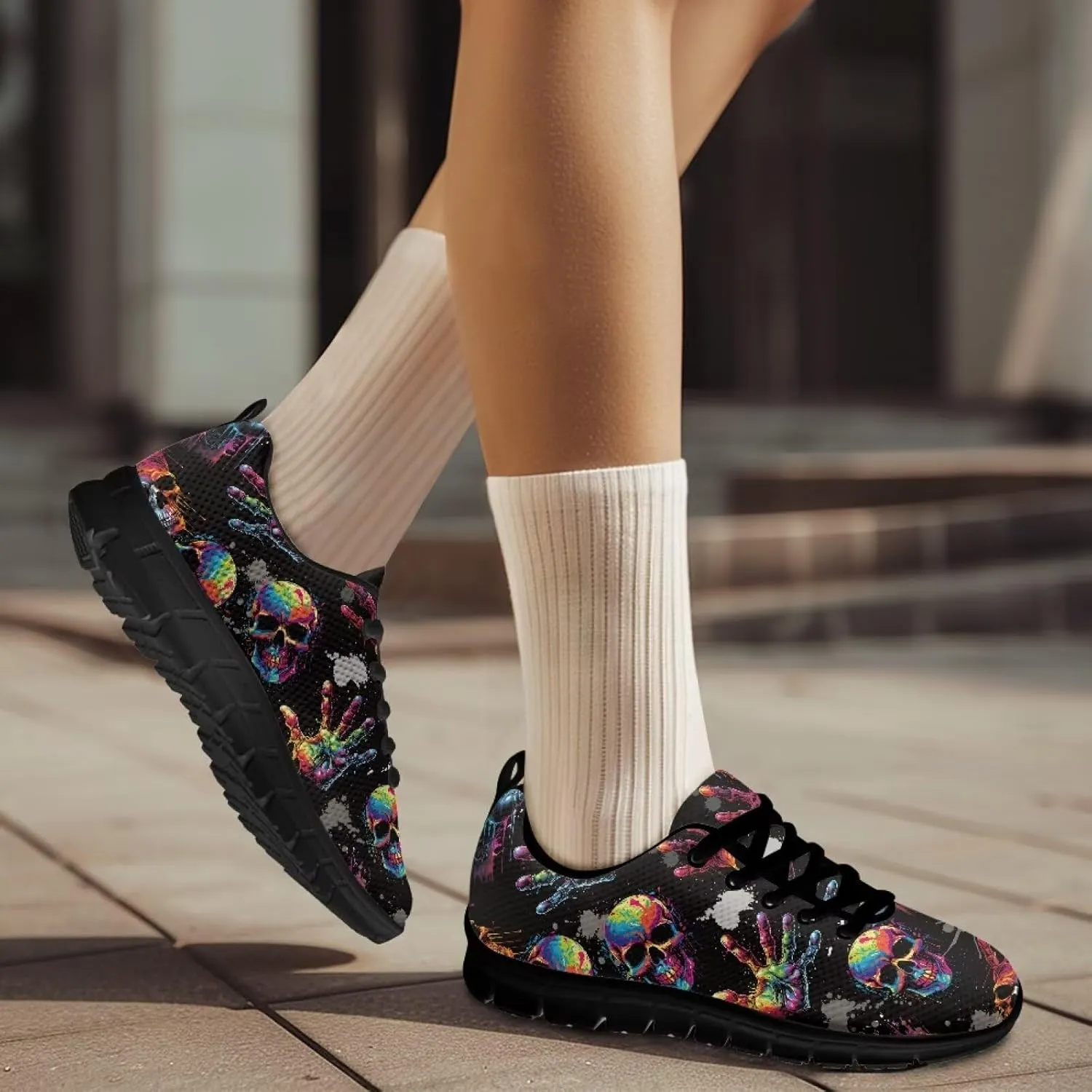 Gym Sports Athletic Trail Sneakers Comfort Go Easy Walking Lace-up Footwear