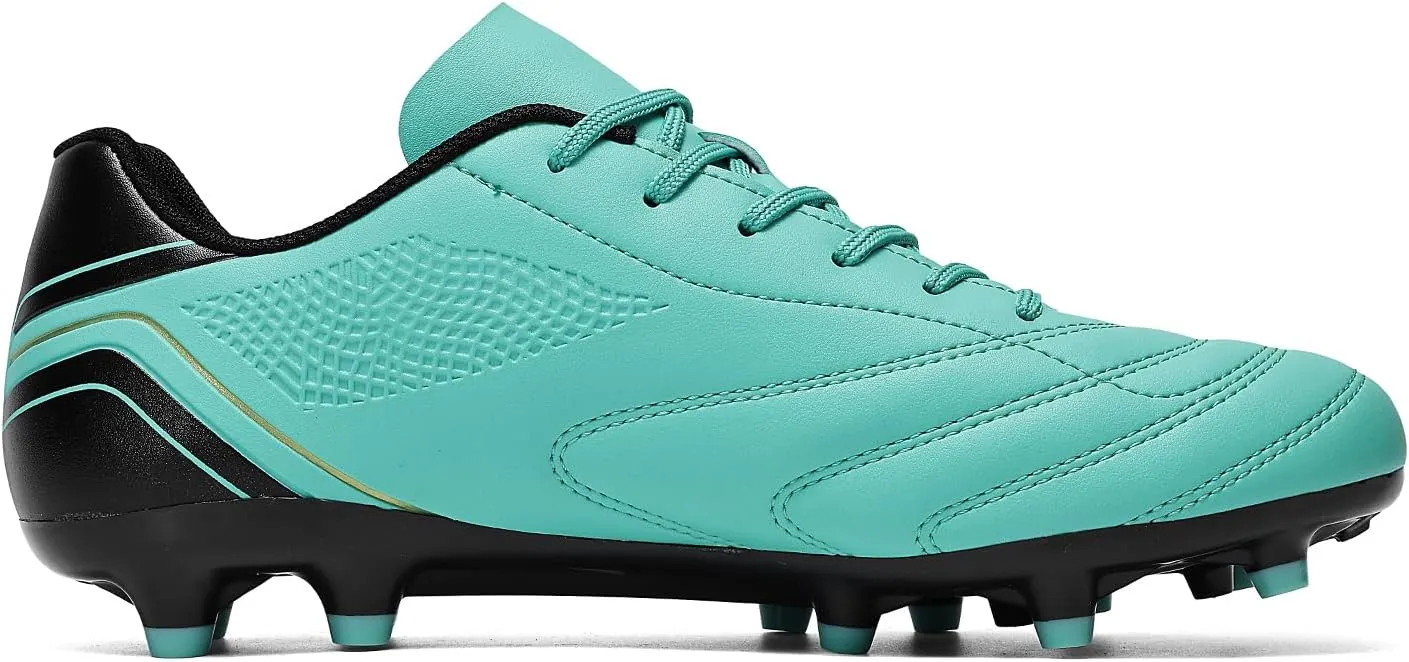 HaloTeam Soccer Shoes Mens Cleats Outdoor Professional Training Turf Football Boots Breathable Athletic Sneaker for AG/FG