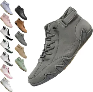 Handmade high Boots Unisex Waterproof Orthopedic Hiking Sneakers, Lightweight Breathable Trail Shoes Non-Slip Outdoor Walking Casual Trainers