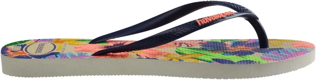 Havaianas Women's Slim Floral Bouquet Flip Flops
