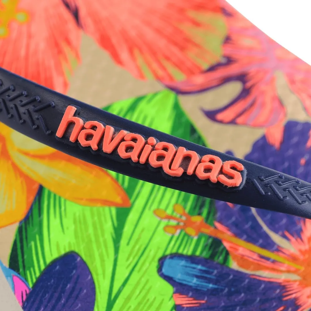 Havaianas Women's Slim Floral Bouquet Flip Flops
