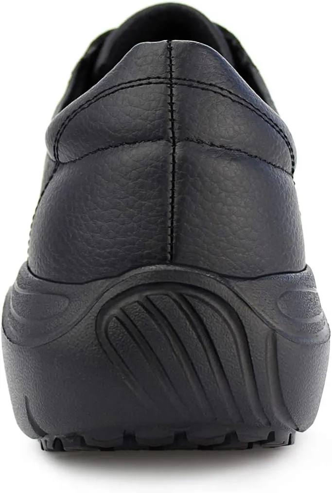 Hawkwell Women's Slip Resistant Lightweight Nursing Shoes Comfortable Lace Up Work Shoes