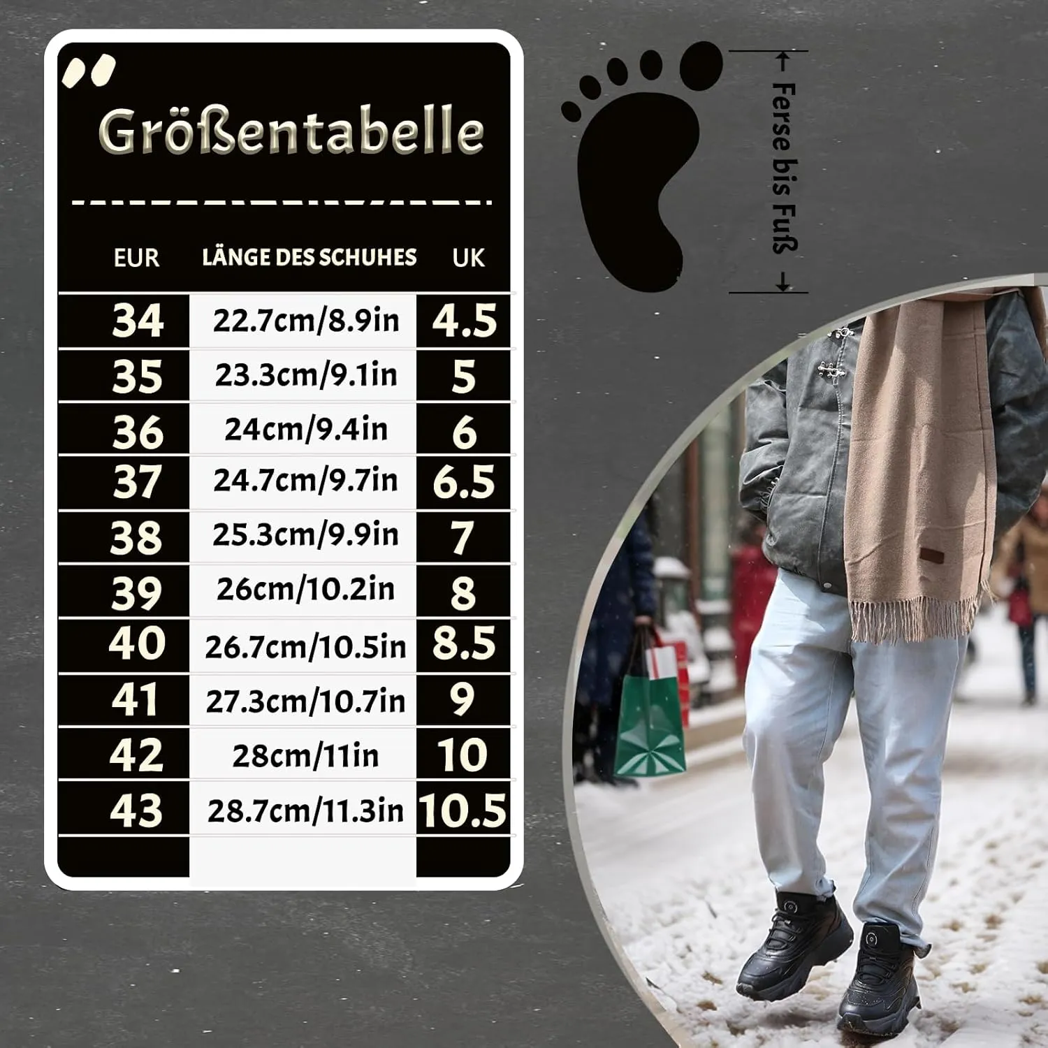 Heated Sports Shoes, Fever Suede Lining Sneakers for Men & Women 4000mAh Rechargeable Lithium Battery Power Supply 3 Temperature Settings Hiking Heating Device