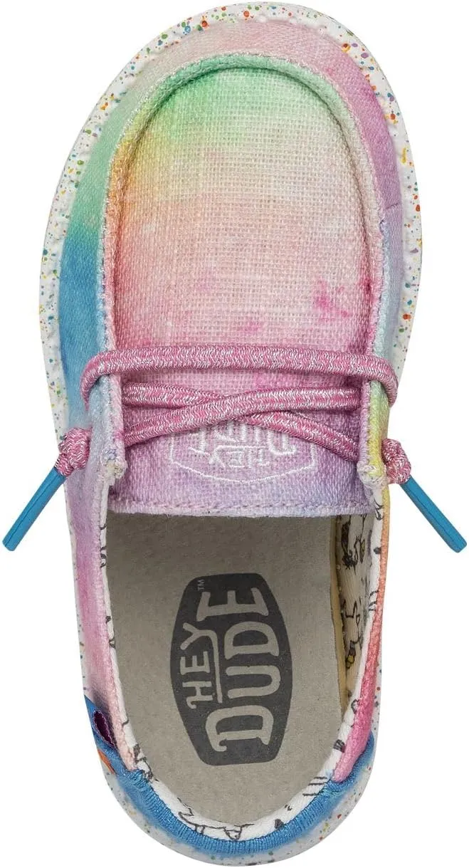 Hey Dude Girl's Wendy Youth Multiple Sizes & Colors | Girl’s Shoes | Girl’s Lace Up Loafers | Lightweight & Comfortable