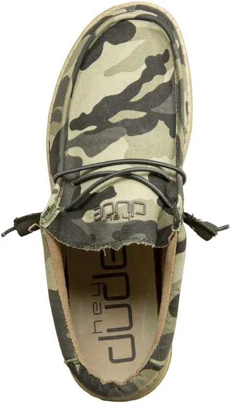 Hey Dude Men's All Wally Styles | Men’s Shoes | Men's Lace Up Loafers | Comfortable & Light-Weight