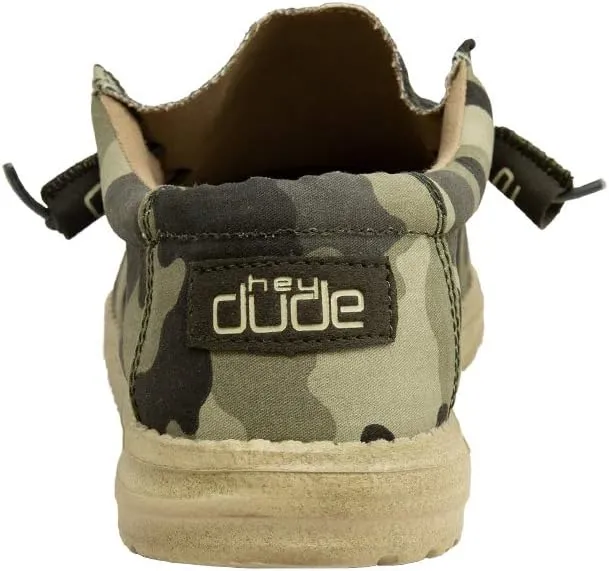 Hey Dude Men's All Wally Styles | Men’s Shoes | Men's Lace Up Loafers | Comfortable & Light-Weight