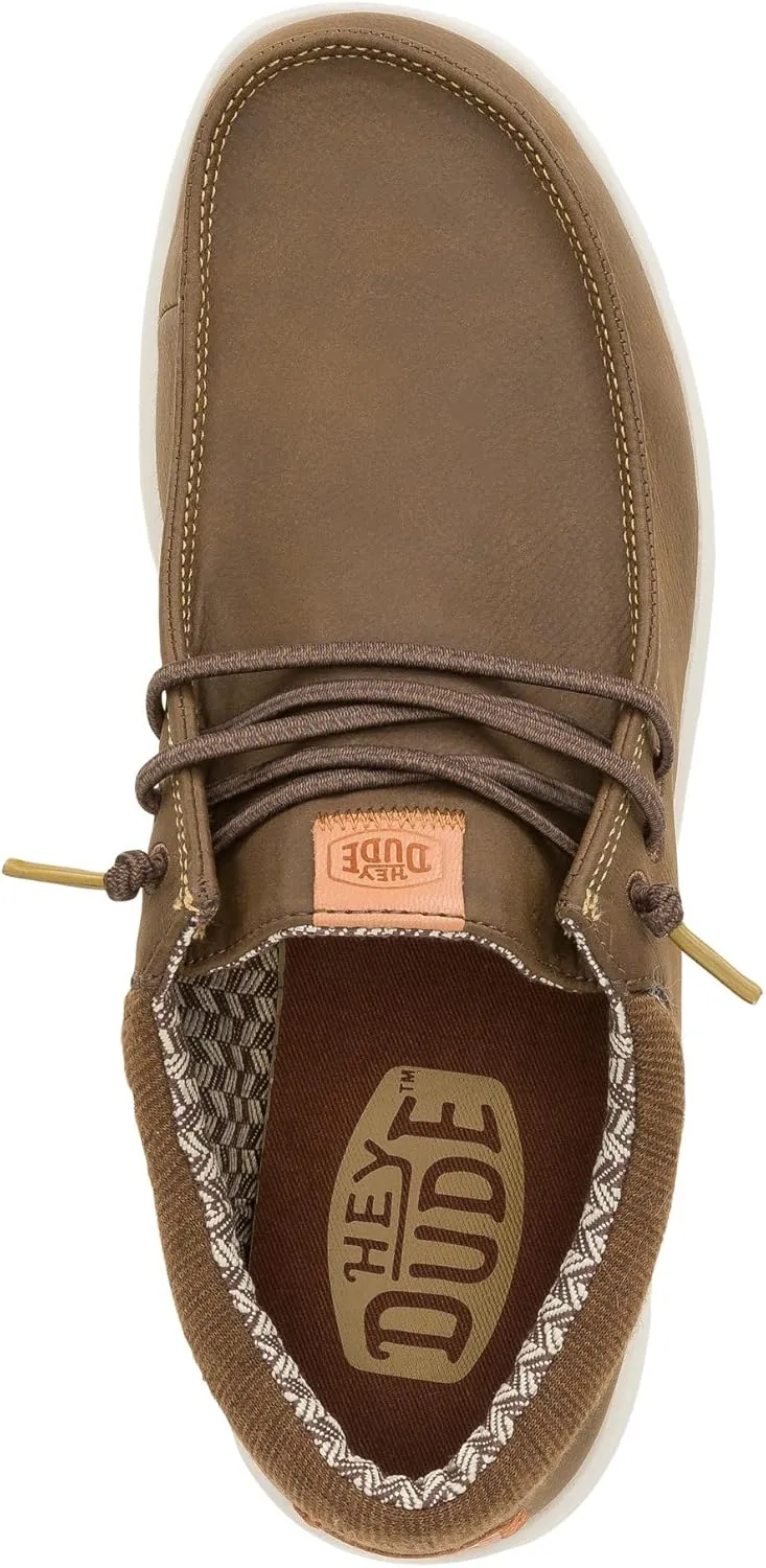 Hey Dude Men's Paul | Men’s Shoes | Men's Lace Up Loafers | Comfortable & Light-Weight