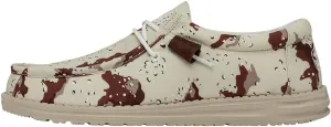 Hey Dude Men's Wally Camo | Men's Loafers | Men's Slip On Shoes | Comfortable & Light-Weight