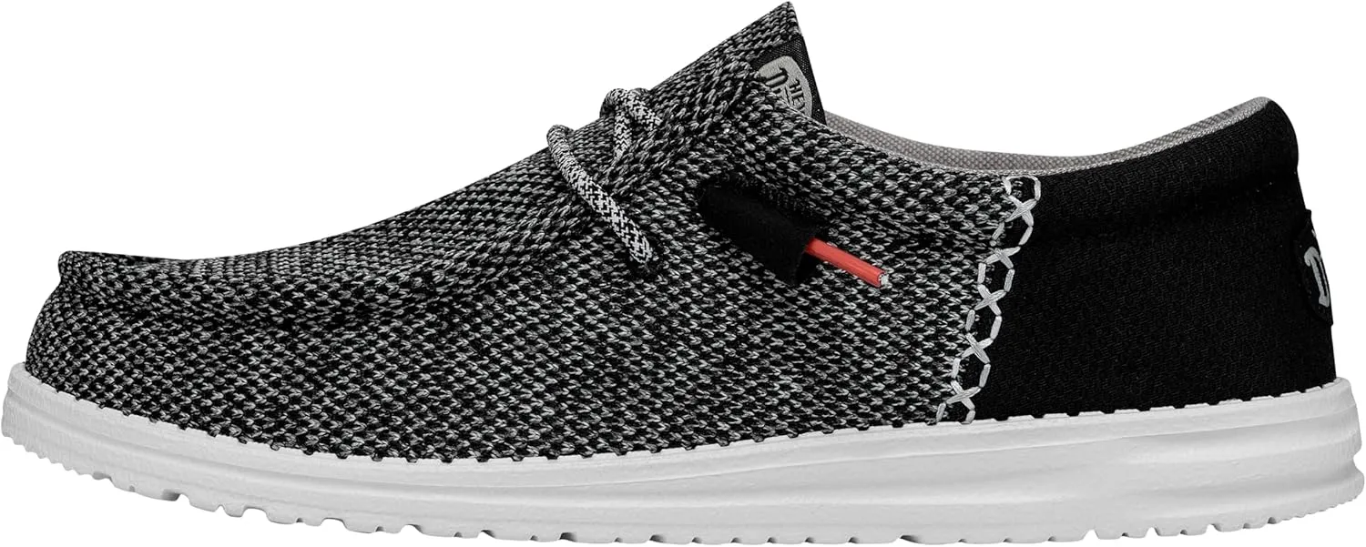 Hey Dude Men's Wally Funk Open Mesh | Men's Shoes | Men Slip-on Loafers | Comfortable & Light-Weight