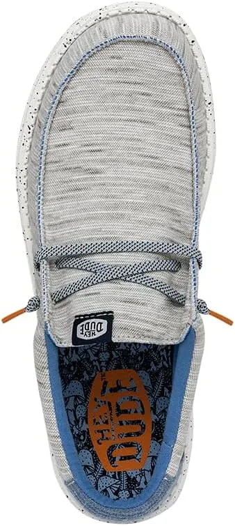 Hey Dude Men's Wally Jersey | Men's Loafers | Men's Slip On Shoes | Comfortable & Light-Weight