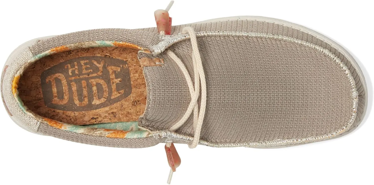 Hey Dude Men's Wally Kite Various Sizes and Colors | Men’s Shoes | Men's Lace-Up Loafers | Lightweight and Comfortable