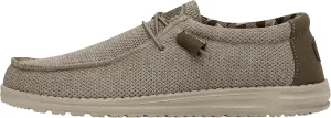 Hey Dude Men's Wally Sox | Men’s Shoes | Men's Lace Up Loafers | Comfortable & Light-Weight