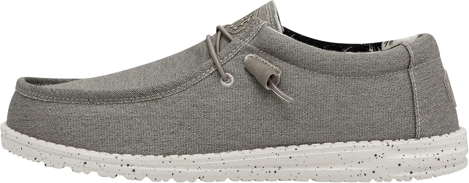 Hey Dude Men's Wally Stretch | Men's Loafers | Comfortable & Light-Weight