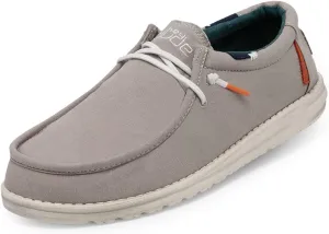 Hey Dude Men's Wally Wash | Men’s Shoes Lace Up Loafers Comfortable & Light-Weight