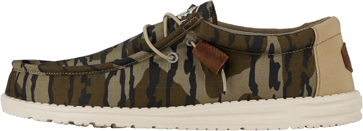 Hey Dude Men's Wally Wl Funk Multiple Colors | Men’s Shoes | Men's Lace Up Loafers | Comfortable & Light-Weight