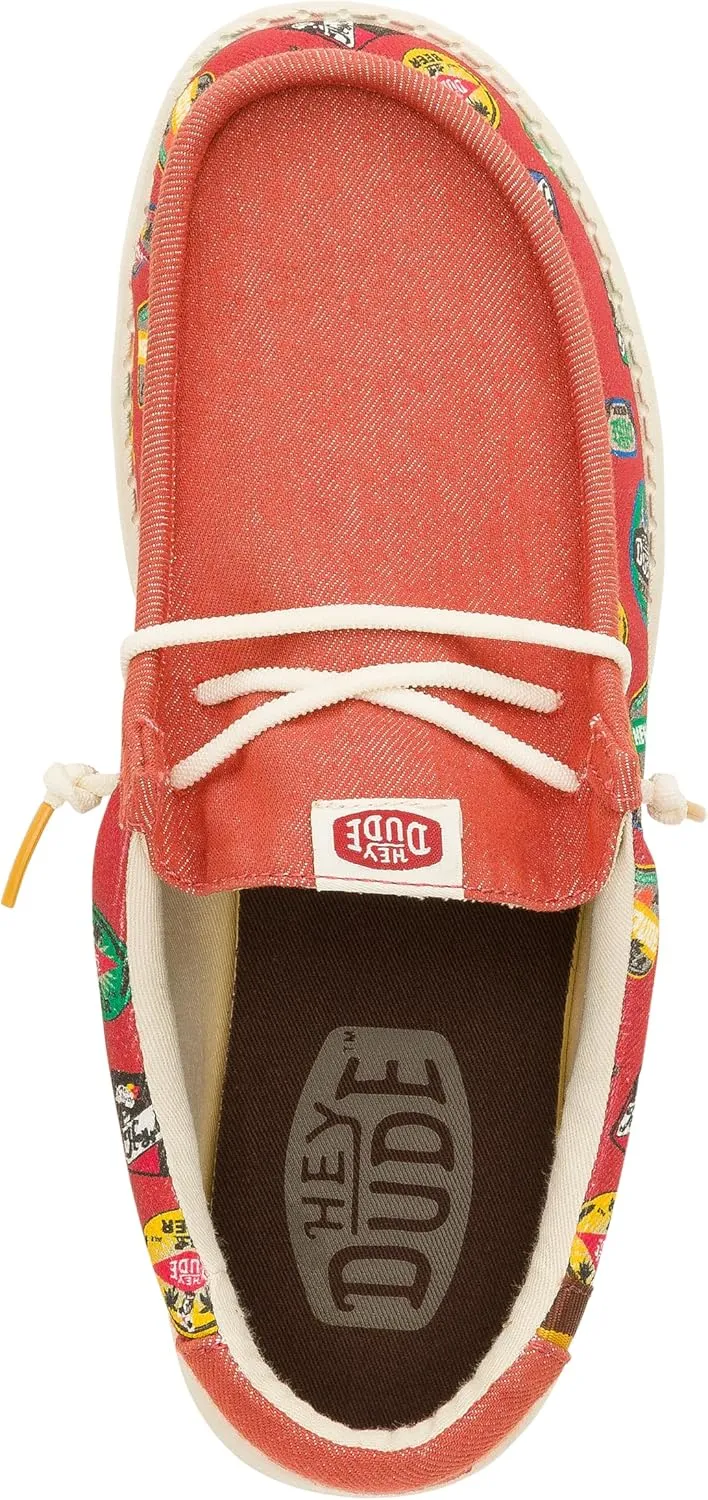 Hey Dude Wally Octoberfest, Men’s Shoes, Men's Slip-on Loafers, Comfortable & Light-Weight