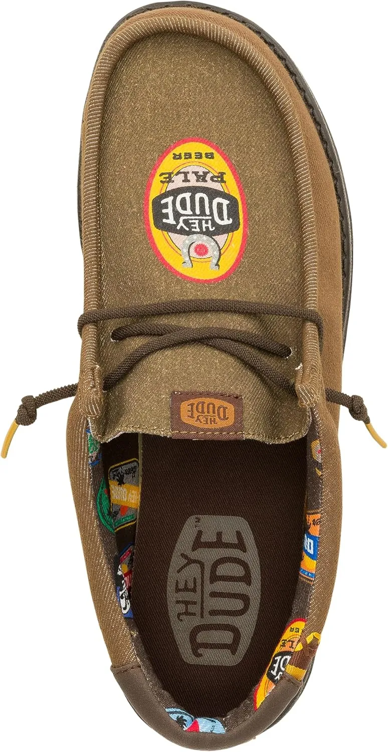 Hey Dude Wally Octoberfest, Men’s Shoes, Men's Slip-on Loafers, Comfortable & Light-Weight