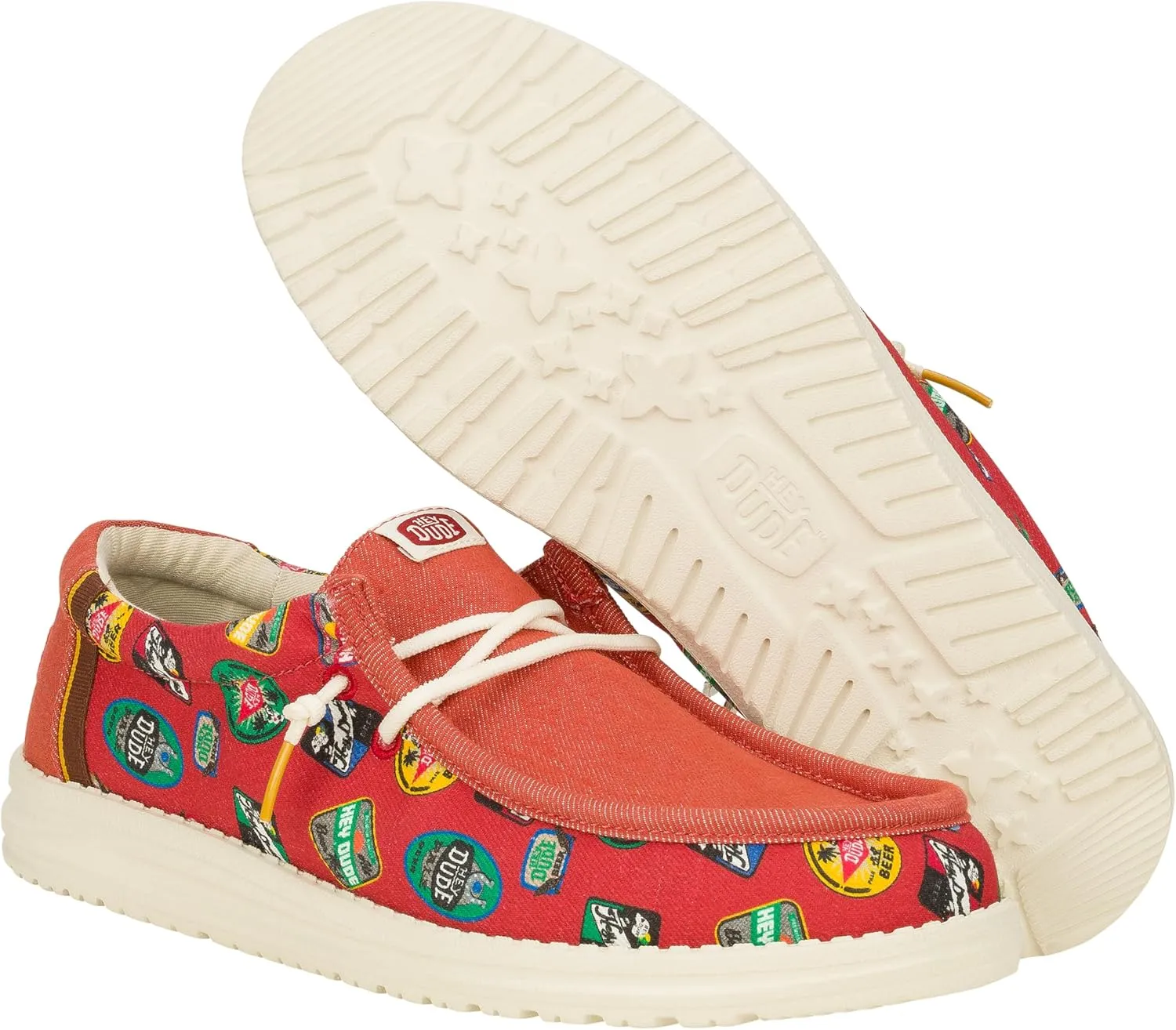 Hey Dude Wally Octoberfest, Men’s Shoes, Men's Slip-on Loafers, Comfortable & Light-Weight