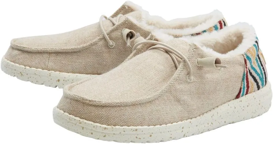 Hey Dude Wendy Funk | Women's Loafers | Women's Slip On Shoes | Comfortable & Light Weight