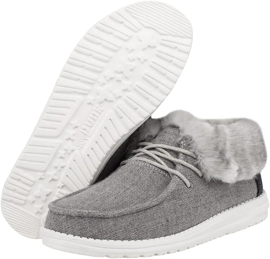Hey Dude Women's Britt | Women’s Shoes | Women’s Lace Up Boots | Comfortable & Light-Weight