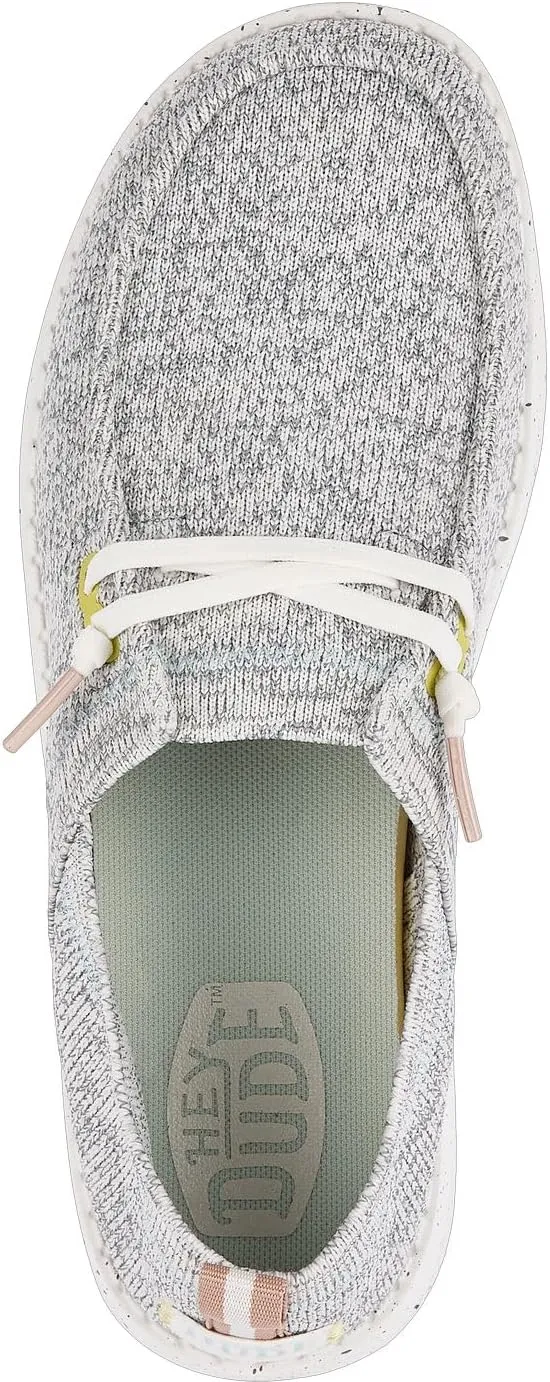 Hey Dude Women's Wendy Halo Knit | Women's Shoes | Women's Slip On Loafers | Comfortable & Light-Weight