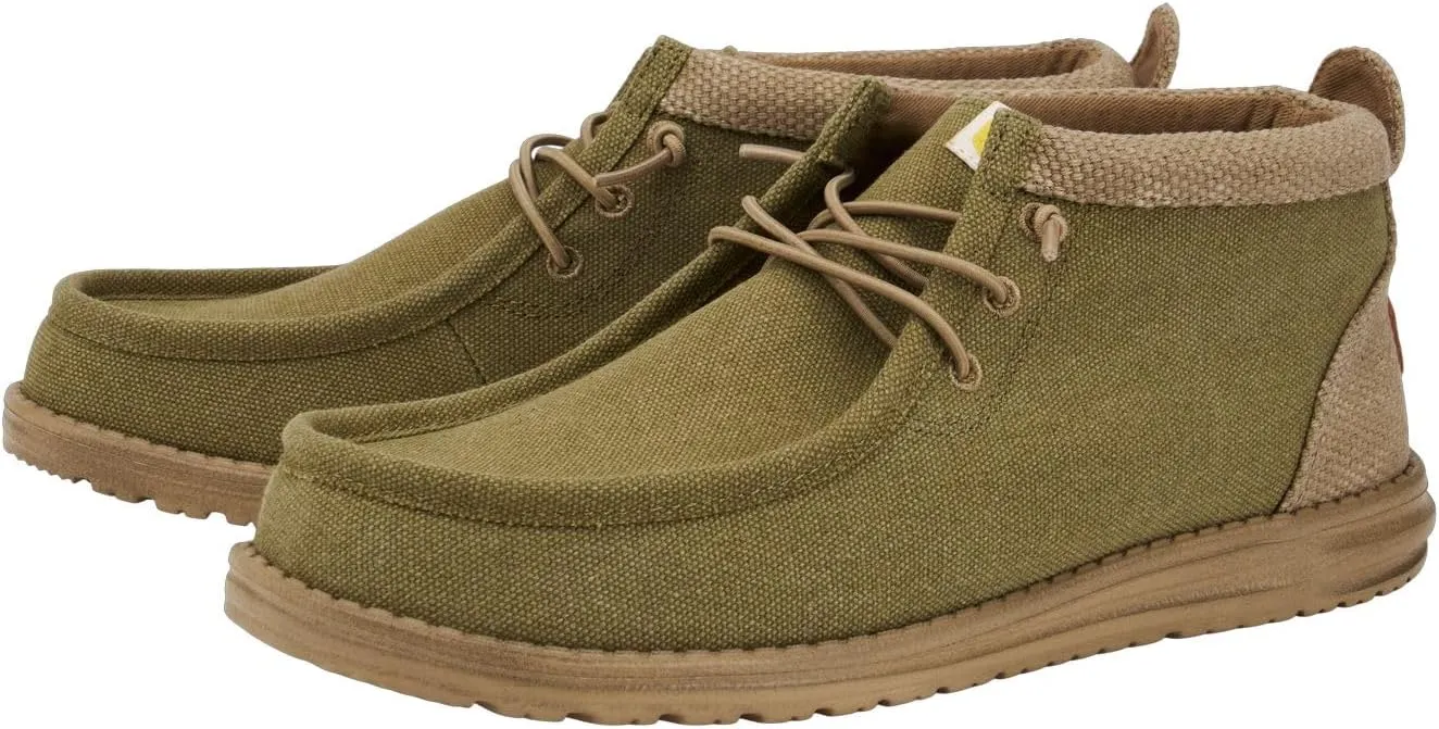 HEYDUDE Wally Mid Stretch, Pull on Boots, Comfortable & Light-Weight
