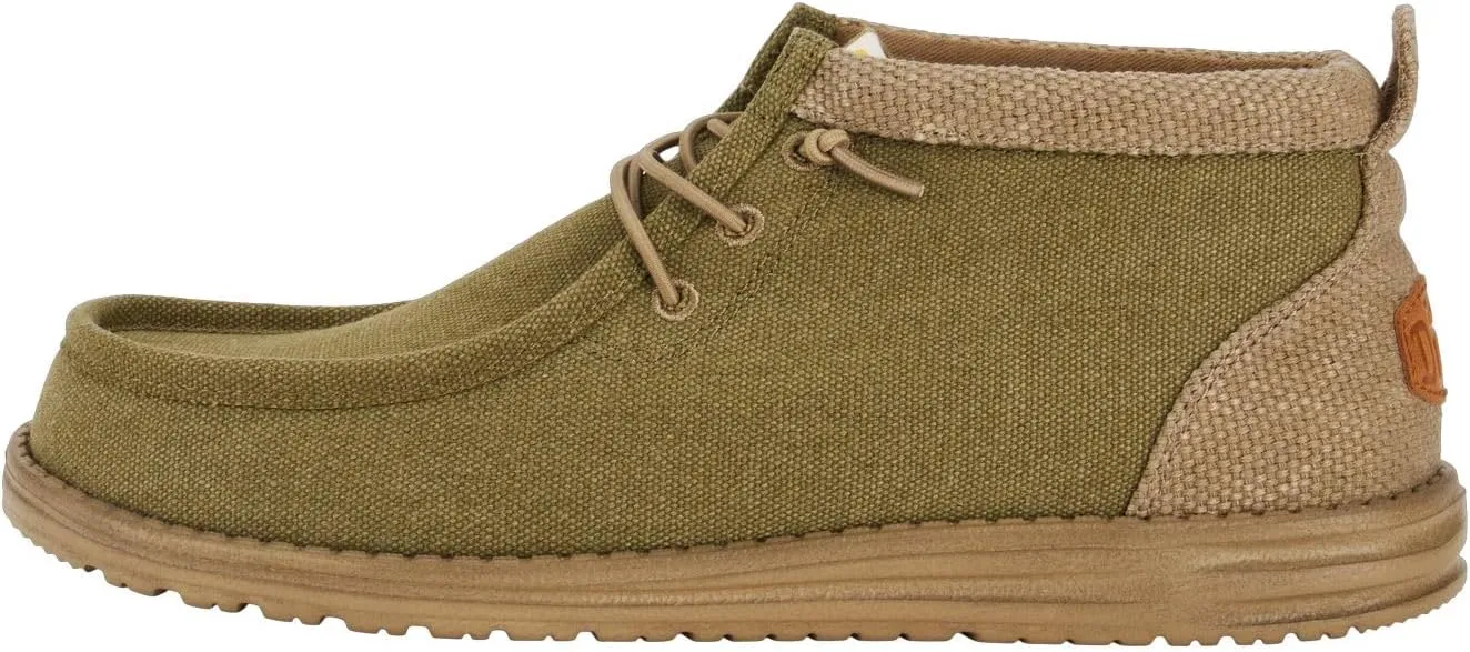 HEYDUDE Wally Mid Stretch, Pull on Boots, Comfortable & Light-Weight