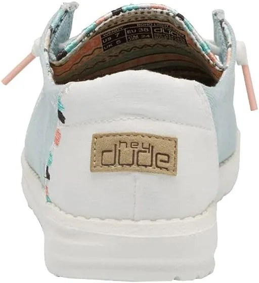 HEYDUDE Wendy Funk Surf Baja, Women’s Shoes, Women’s Slip-on Loafers, Comfortable & Light-Weight