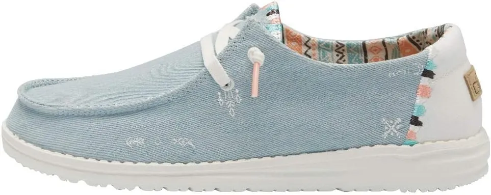 HEYDUDE Wendy Funk Surf Baja, Women’s Shoes, Women’s Slip-on Loafers, Comfortable & Light-Weight