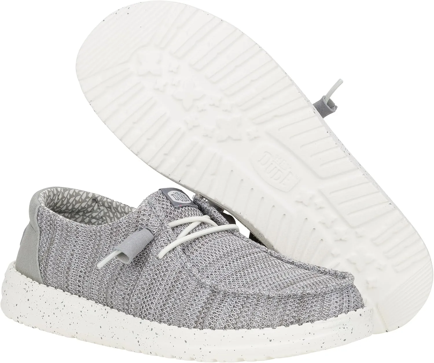 HEYDUDE Wendy Stretch Sox, Women’s Shoes, Women’s Slip-on Loafers, Comfortable & Light-Weight