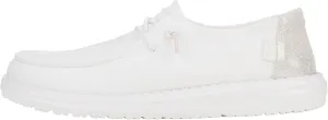 HEYDUDE Women's Wendy Canvas, Women’s Shoes, Women's Slip-on Loafers, Comfortable & Light-Weight