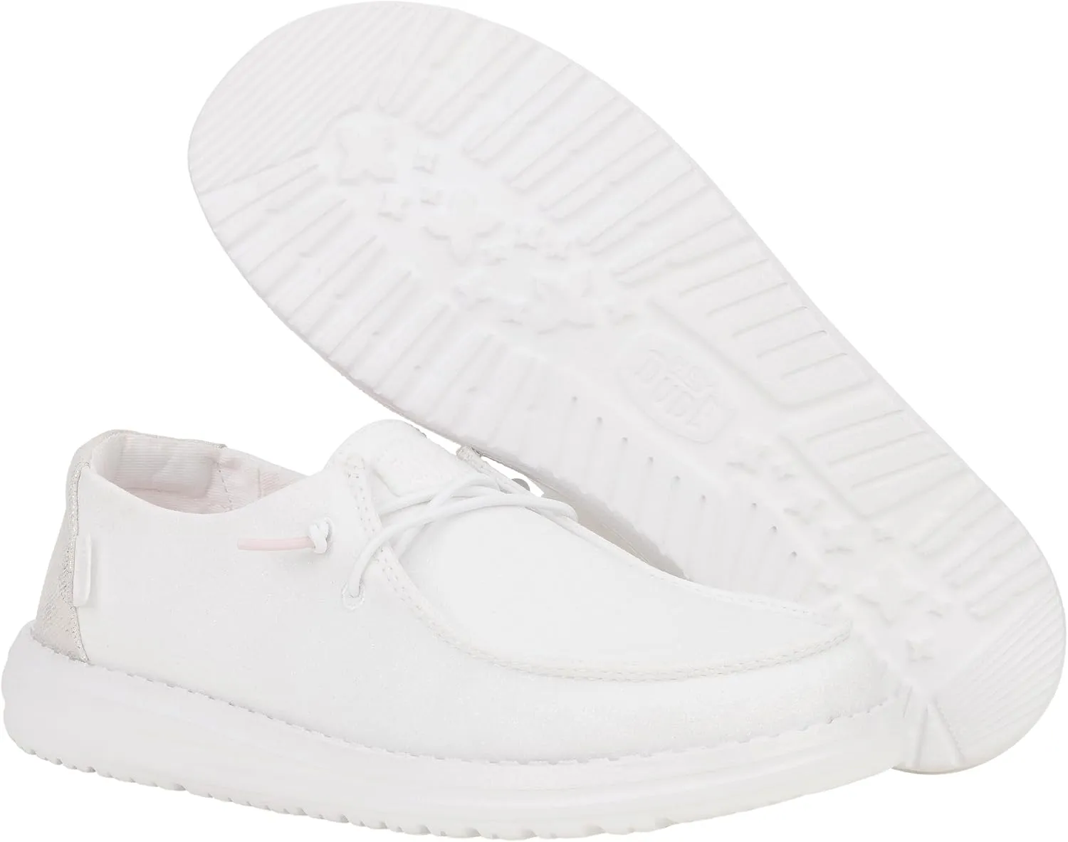 HEYDUDE Women's Wendy Canvas, Women’s Shoes, Women's Slip-on Loafers, Comfortable & Light-Weight