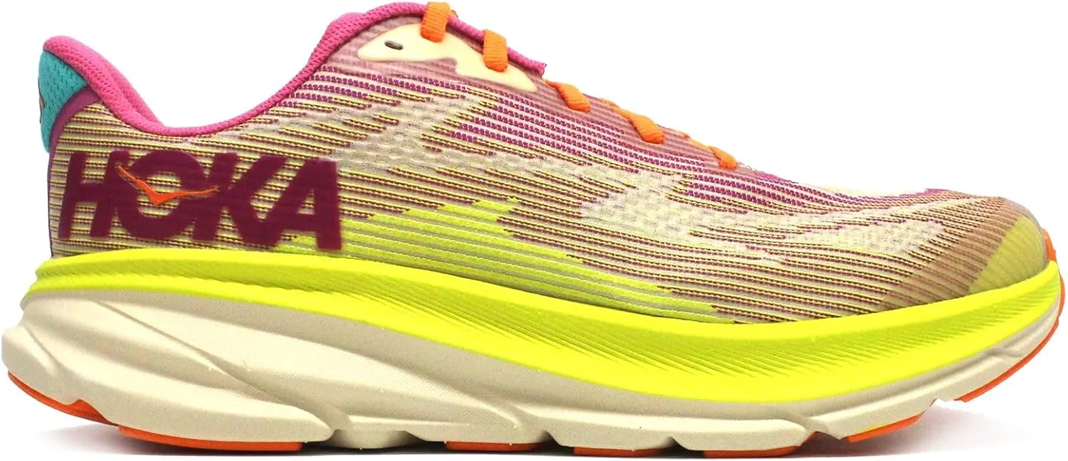 HOKA ONE ONE Unisex-Child Clifton 9 (Big Kid) Sneaker