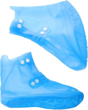 Homoyoyo 1Pair Thickened Shoe Covers Non Slip Outdoor Protectors for Shoes and Lightweight for Rainy Days