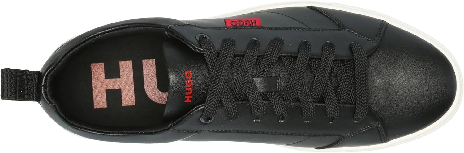 HUGO Men's Essential Two Tone Suede Low Top Sneaker