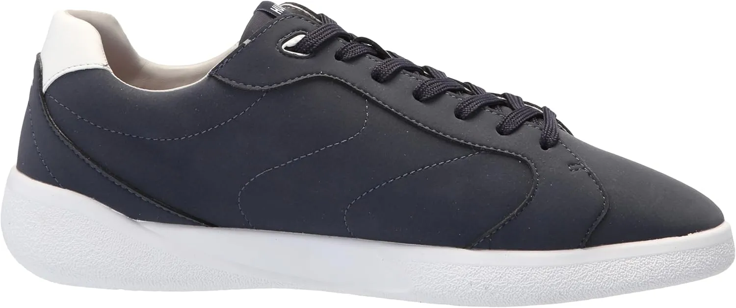 HUGO Men's Full Suede Cupsole Sneaker