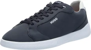 HUGO Men's Full Suede Cupsole Sneaker