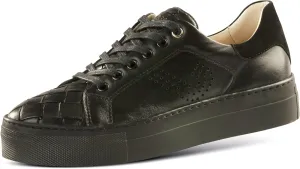 JATAREA Women's Fashion Sneakers – Genuine Leather Casual Shoes, Comfortable Cushioned Insole, TPR Rubber - Ethylene Vinyl Sole, Stylish Lifestyle, Lightweight & Durable Travel Sneakers
