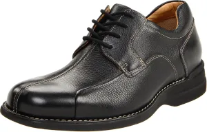 Johnston & Murphy Men’s Shuler Moc Toe Slip-On Shoe | Cushioned Footbed | Full-Grain Leather | Rubber Sole | Padded Collar | Superior Comfort