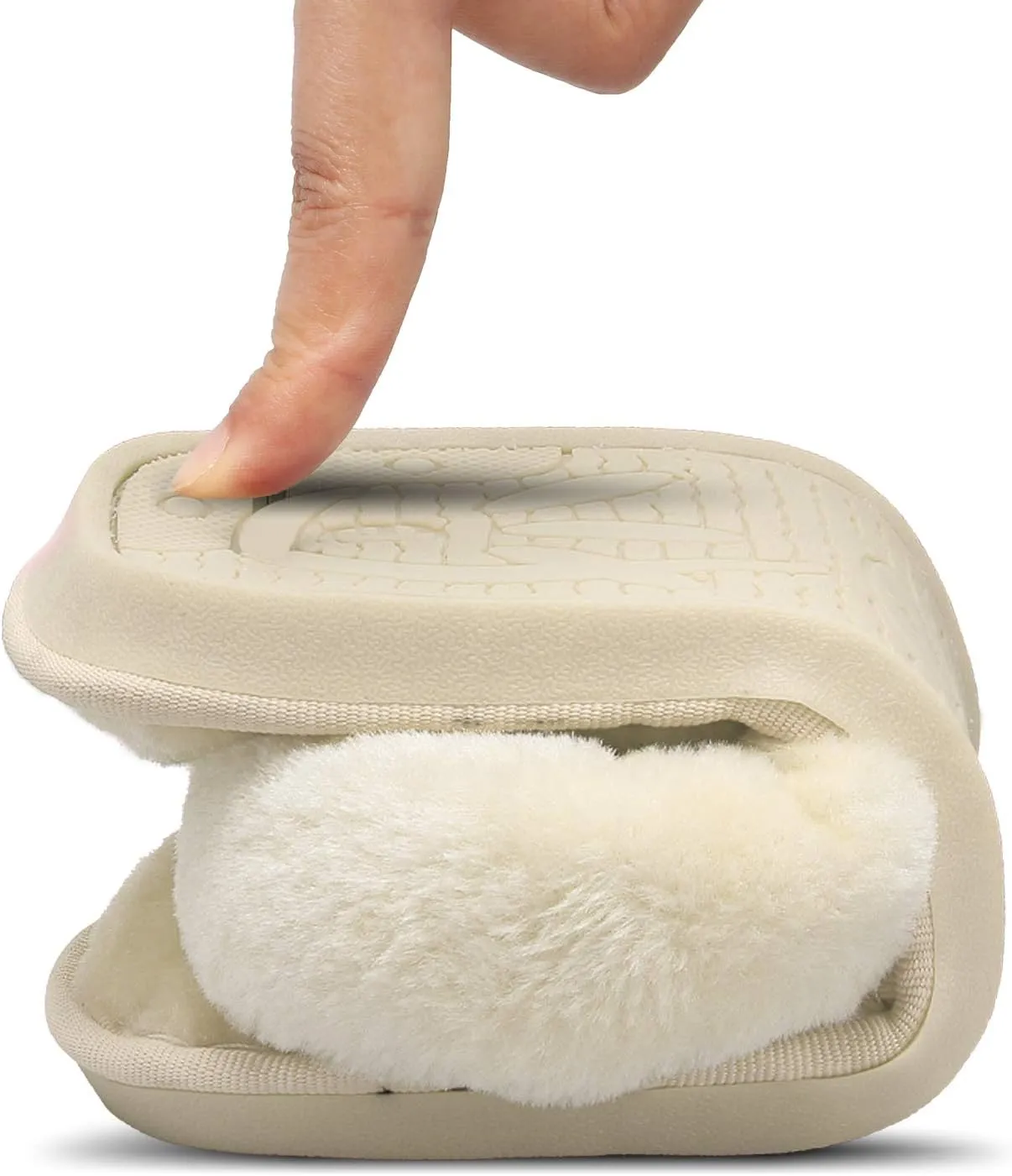 JOINFREE Women's Bedroom Slippers Comfort Four Season Classy Indoor Spa Slide Shoes