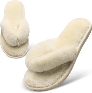 JOINFREE Women's Bedroom Slippers Comfort Four Season Classy Indoor Spa Slide Shoes